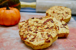 Pumpkin Cranberry Turkey Chip Kookie for Dogs