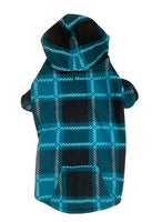 Plush Plain & Plaid Dog Hoodie